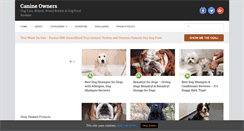 Desktop Screenshot of canineowners.com